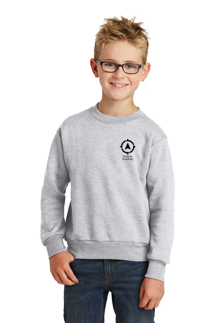 Port & Company Youth Core Fleece Crewneck Sweatshirt PC90Y