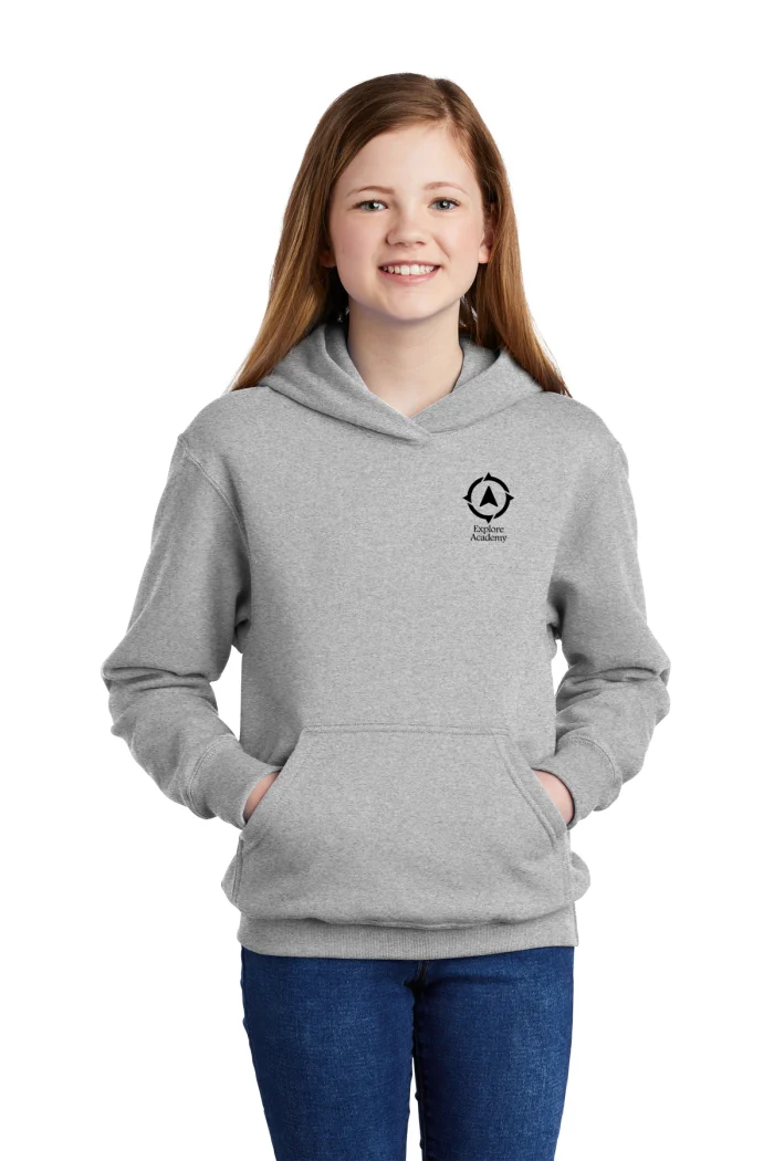 Port & Company Youth Core Fleece Pullover Hooded Sweatshirt PC90YH
