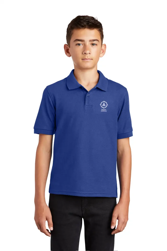 Port Authority Youth Silk Touch Polo Y500