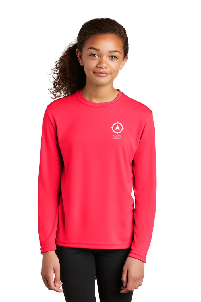Sport-Tek Youth Long Sleeve PosiCharge Competitor Tee YST350LS