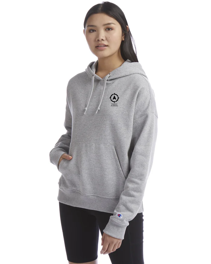 Champion Ladies' PowerBlend Relaxed Hooded Sweatshirt S760