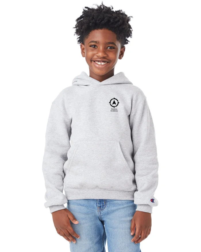 Champion Youth Powerblend Pullover Hooded Sweatshirt S790