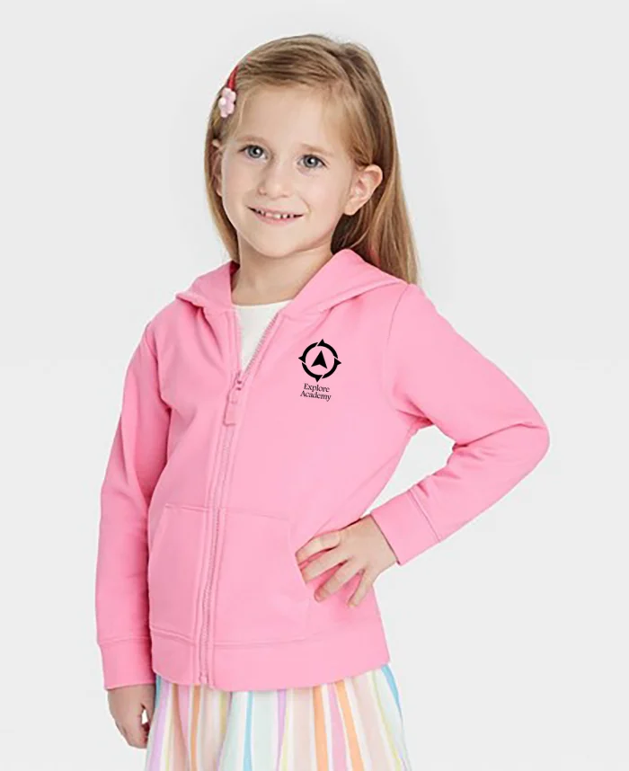 Rabbit Skins Toddler Zip Fleece Hoodie 3346
