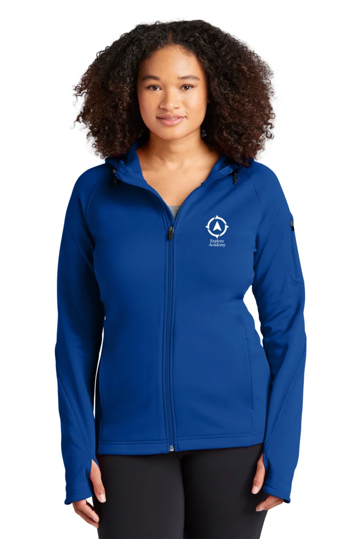 Sport-Tek Ladies Tech Fleece Full-Zip Hooded Jacket L248