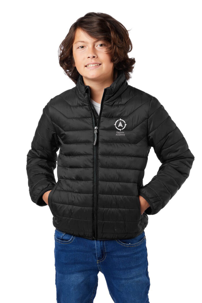 Youth Puffer Jacket Polyloft Jacket 7680K