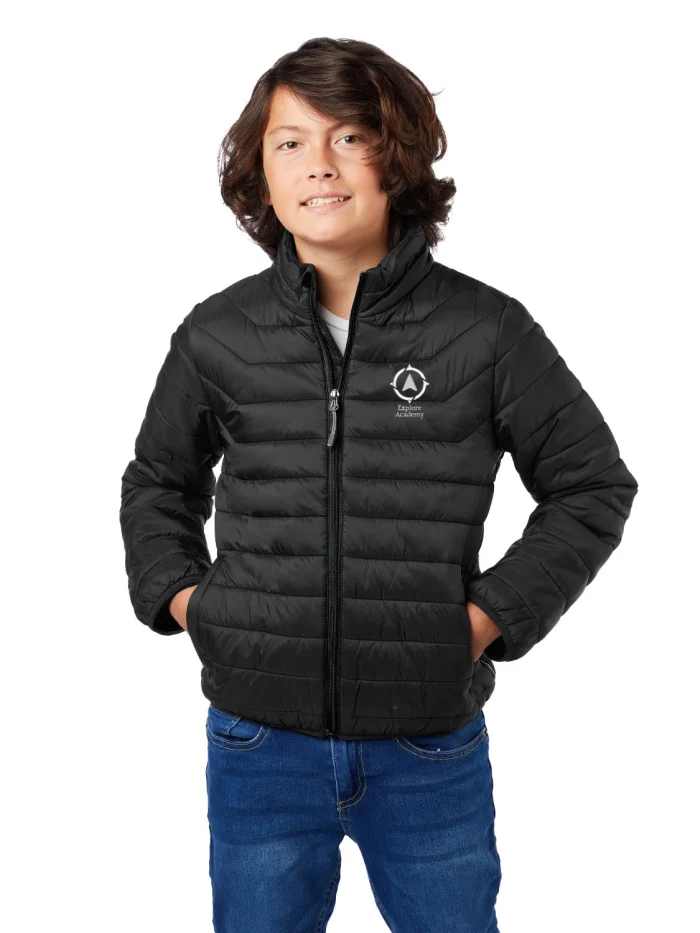 Youth Puffer Jacket Polyloft Jacket 7680K